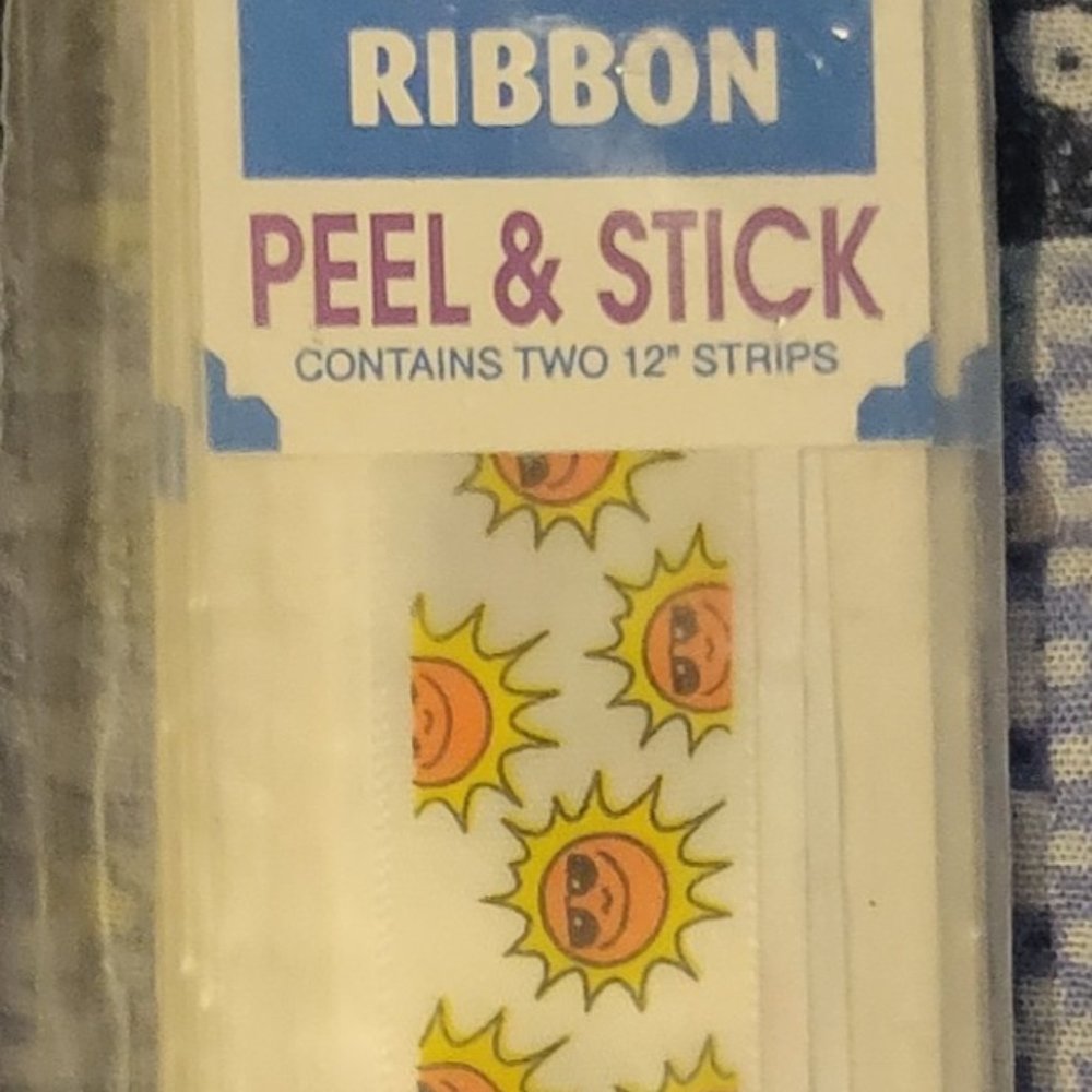 Memory Book Ribbon Suns 7/8" x 12"